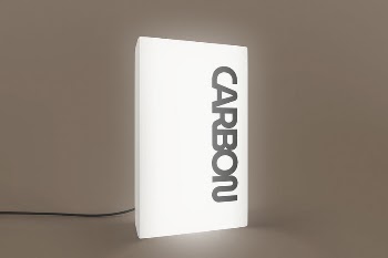 Glowing carbon business sign, aesthetic | Free Photo - rawpixel