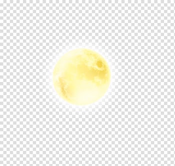 Glowing moon transparent background PNG clipart