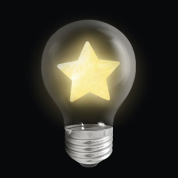 Glowing star icon light bulb, | Free Icons - rawpixel