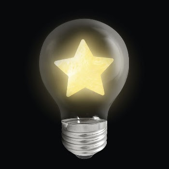 Glowing star icon light bulb | Free Icons - rawpixel