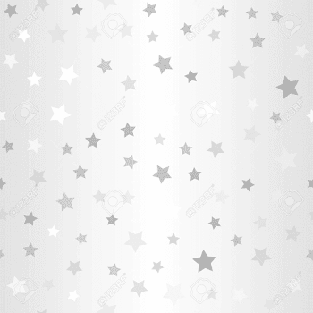 Glowing Star Pattern. Seamless Vector Background - Gray, Silver ...