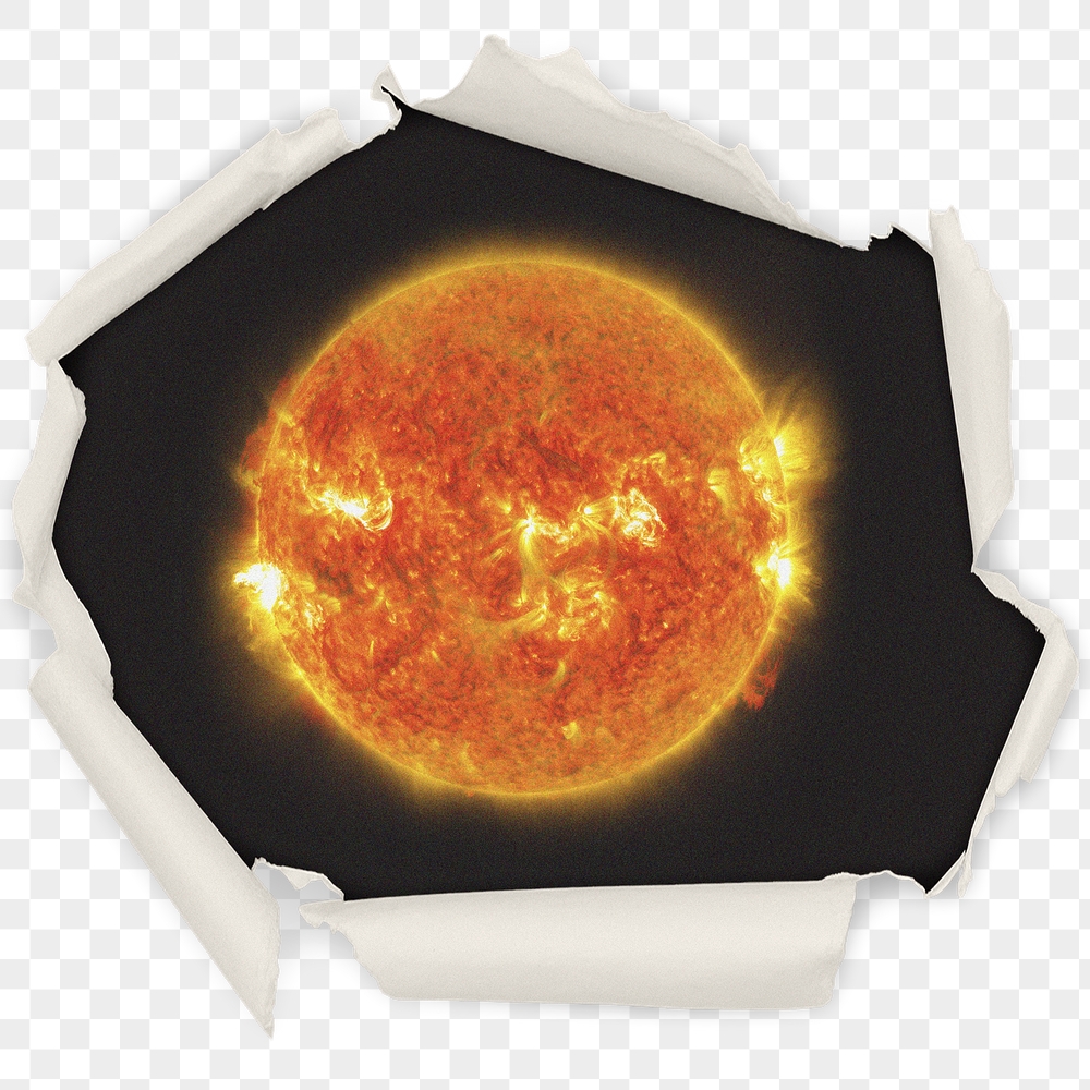 Glowing sun png badge sticker, | Free PNG - rawpixel