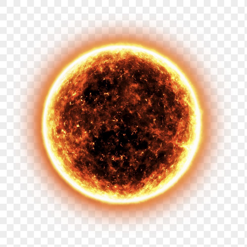 Glowing sun  png sticker, | Free PNG - rawpixel