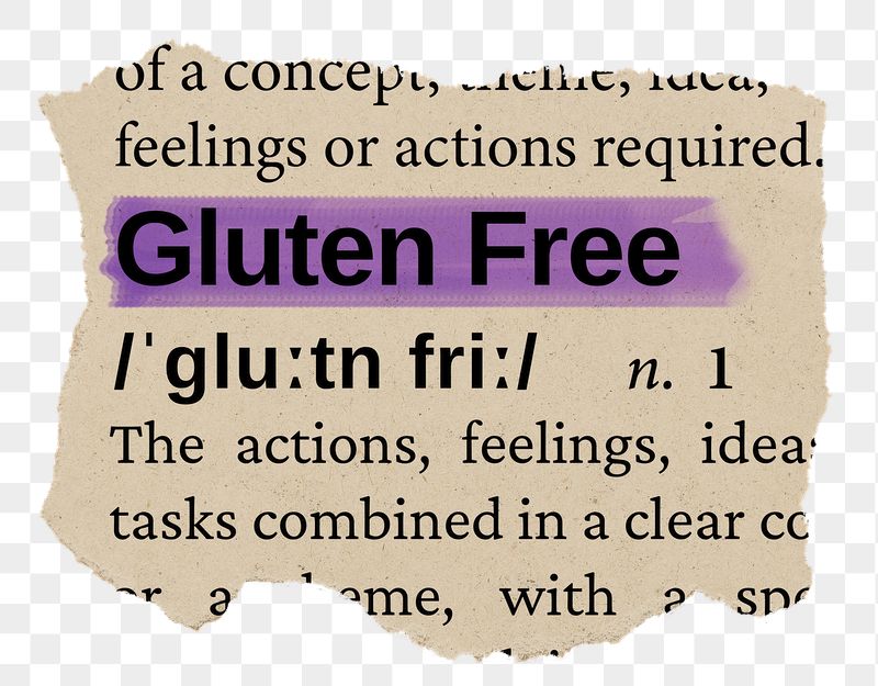 Gluten free png word sticker, | Free PNG - rawpixel