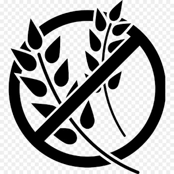 Glutenfree Diet, Gluten, Food, Line Art, Blackandwhite PNG