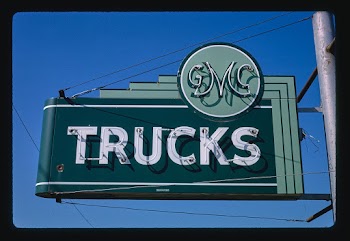 GMC Trucks sign, Greensburg, Kansas (1993)… | Free public domain photo