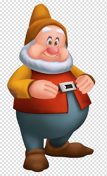 Gnome illustration 3, Kingdom Hearts Birth by Sleep Seven Dwarfs Snow White Bashful, Dwarf transparent background PNG clipart