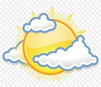 Gnome Weather Few Clouds - Scattered Clouds Weather Symbol