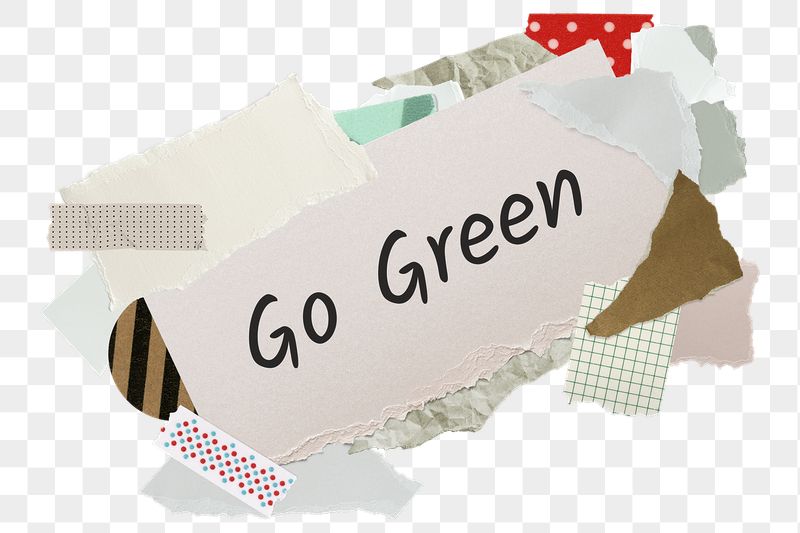 Go green png word sticker, | Free PNG - rawpixel