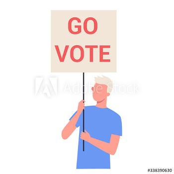 Go vote concept