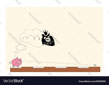 Goal achievement strategy vector image