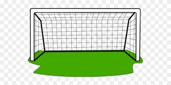 Goal Football Drawing Score Sports - Soccer Goal Net Clipart