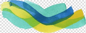 Goal Time management Turquoise, watercolor banner transparent background PNG clipart