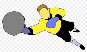 Goalkeeper Soccer Silhouette Ball Sports F - Animated Goal Keeper