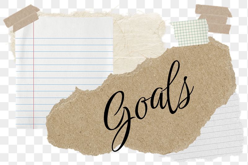 Goals png word sticker typography, | Free PNG - rawpixel