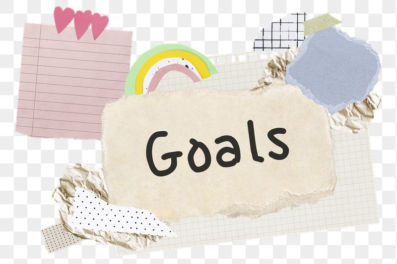 Goals png word sticker typography, | Free PNG - rawpixel