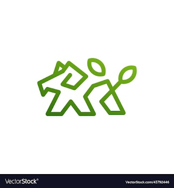goat leaf line modern ecology logo