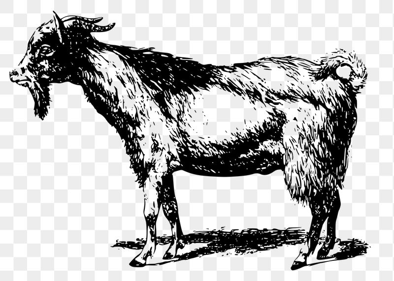 Goat png sticker farm animal | Free PNG - rawpixel