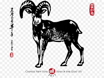 Goat Sheep Chinese New Year Chinese zodiac - Ram down,Chinese New Year,Happy New Year 