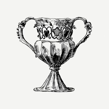 Goblet drawing, vintage object illustration | Free PSD - rawpixel