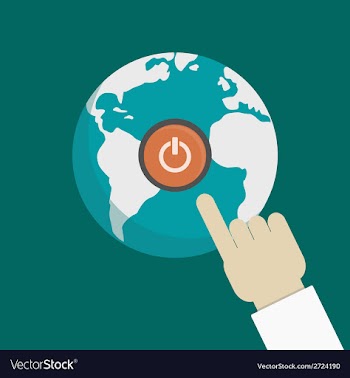 Godcloseearth vector image