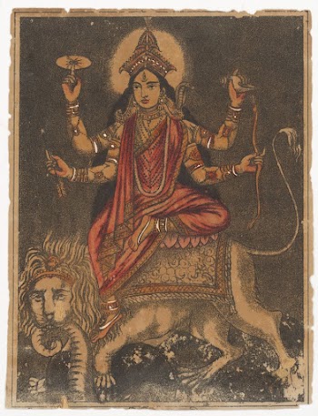 Goddess Jagadhatri | Free Photo - rawpixel