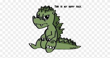Godzilla Chibi By Wachey - Baby Godzilla Cartoons