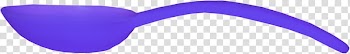Goggles Logo Sunglasses Font, Purple spoon transparent background PNG clipart