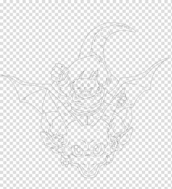 Gohan and Icarus LINE ART, dragon and gohan illustration transparent background PNG clipart