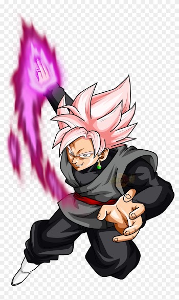 Goku Black Ssj Rose Ataque By Jaredsongohan - Goku Black Ssj Rose Png