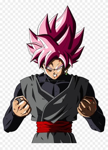 Goku Black Super Saiyan Rose Injured By Aashananimeart - Super Saiyan Rose Goku Black Png
