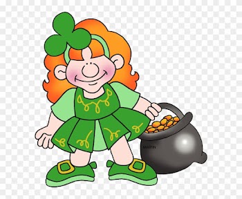 Gold 'n Girl - Leprechaun Girl Free Clipart