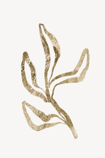 Gold aesthetic  leaf, glittery | Free Photo - rawpixel