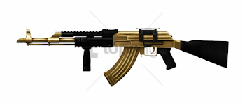 Gold Ak Png - Gold Ak 47 Png, Transparent Png Download For Free ...