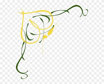 Gold And Green Love Birds Png, Svg Clip Art For Web - Pink Heart Corner Borders