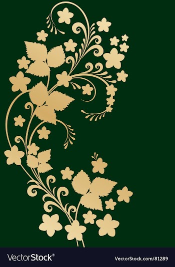 Gold background vector image