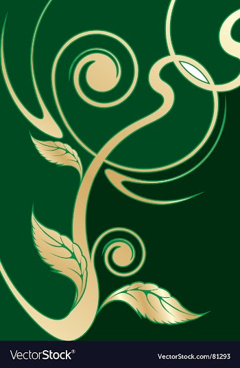 Gold background vector image