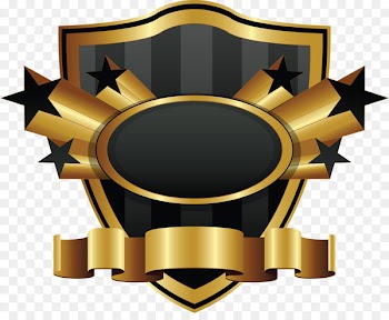 Gold Badge Clip art - pasties 