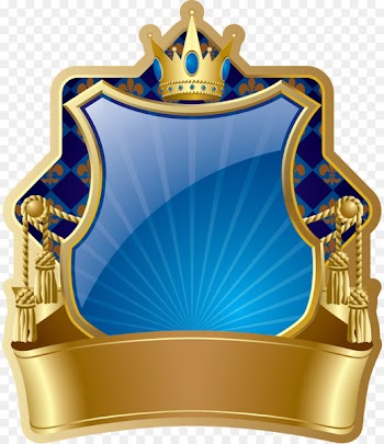 Gold Badge Logo - hantel 