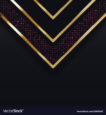 gold banner abstract background board for text