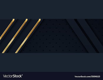 gold banner abstract background board for text