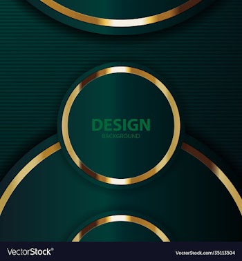 gold banner abstract background board for text