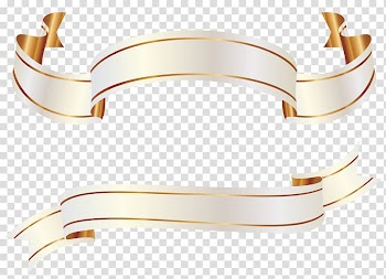 Gold Banner , Gold Banner transparent background PNG clipart