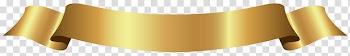 Gold Banner , Golden Banner transparent background PNG clipart