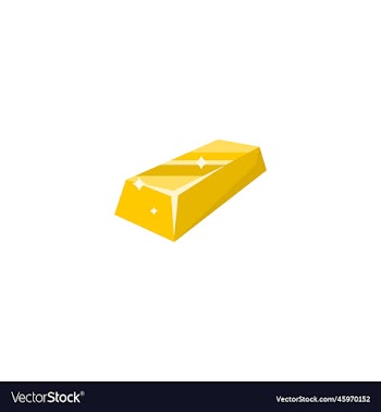 gold bar creative icon from casino icons
