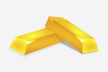 Gold bars clipart illustration. Free | Free Photo - rawpixel