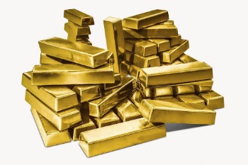 Gold bars, commodity isolated image | Free Photo - rawpixel