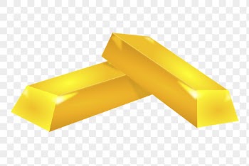 Gold bars png sticker illustration, | Free PNG - rawpixel