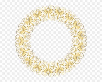 Gold Border Frame Png Clip Art - Gold Clip Art Borders C Ircle
