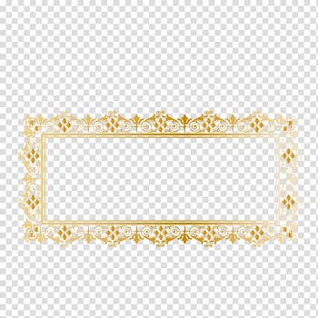 Gold border , Phnom Penh Euclidean , pattern gold rim gold frame transparent background PNG clipart